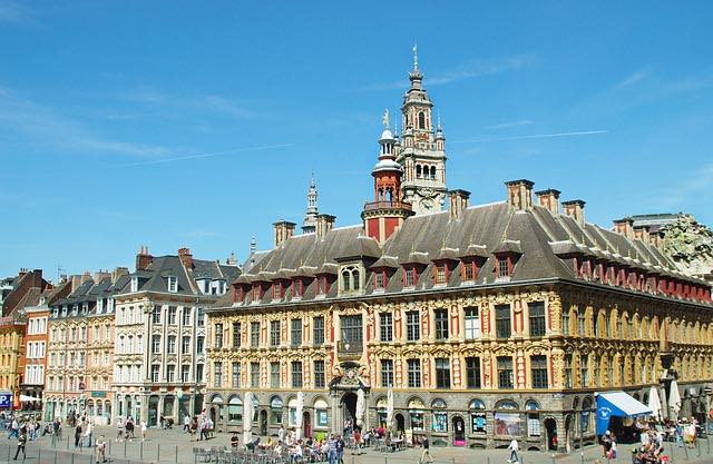 Photo de la place de Lille en France dans le nord